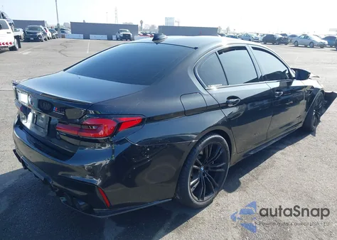 2021 BMW M5 из США, поврежденный, VIN WBS83CH00MCF28394